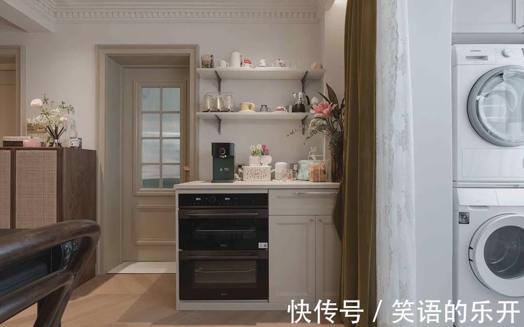 餐厅|90㎡旧屋变复古两居,推开门重回90年代的家