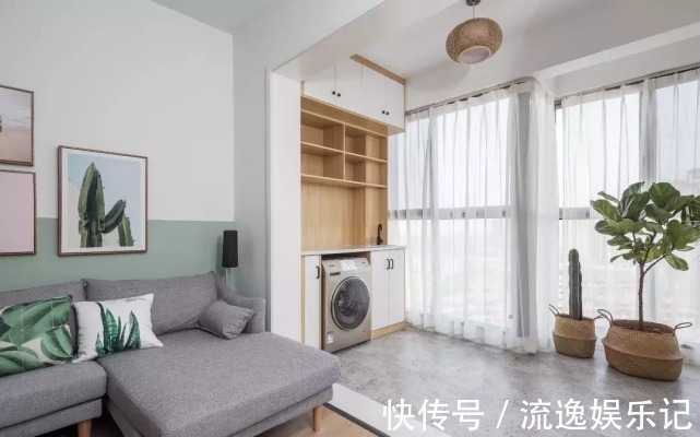 过道柜|电视墙要不要装柜子?一进屋就被迷住了,全屋太漂亮了