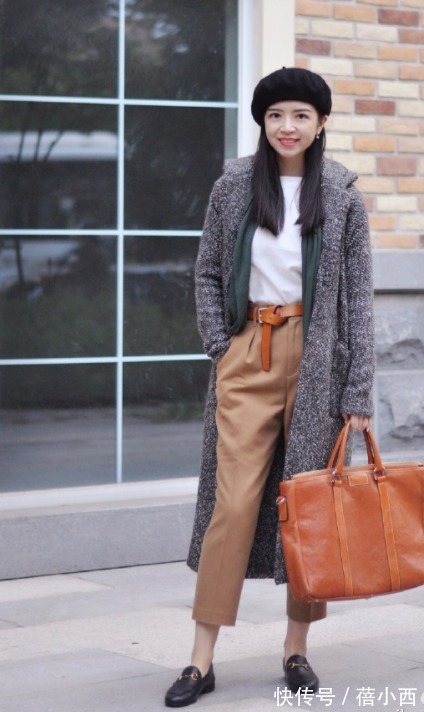 阔腿裤|秋冬告别小白鞋,这双“乐福鞋”才是精致女孩该有的,显高又显瘦