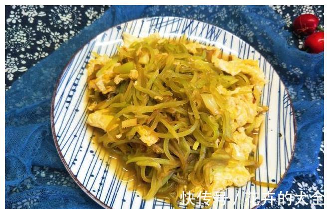 莴苣丝|炒莴苣时,切忌直接下锅就炒,多加1个步骤,莴苣更清脆