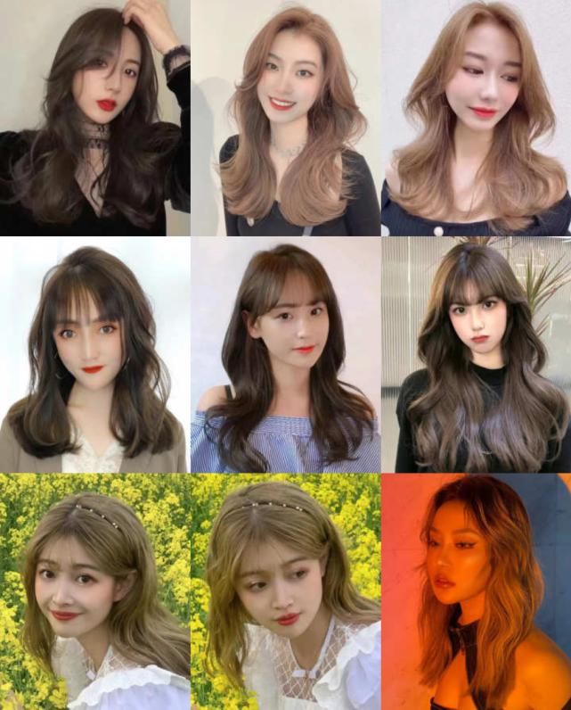 2021新女神发型大全，修颜时尚颜值高，让你美到心里乐开花