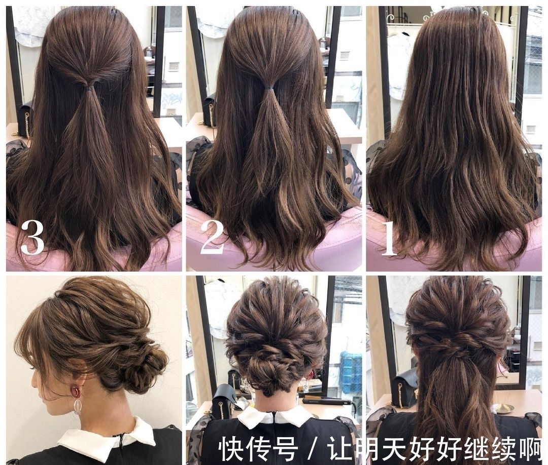 发型|今夏发型流行这样扎14款,简单时尚美美哒,只需要六步就能完成