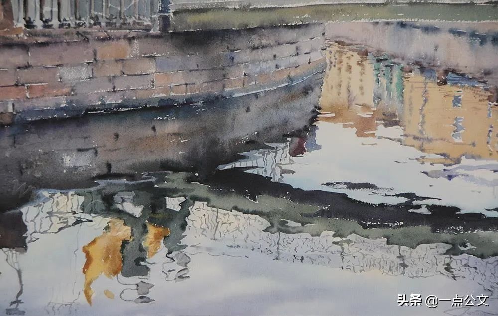 艺术家|流淌的水彩原来是这样的：充满活力与动感