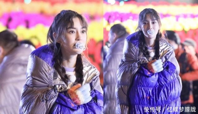 Baby录跑男被冻到瑟瑟发抖,零下5°C靠吸奶嘴取暖