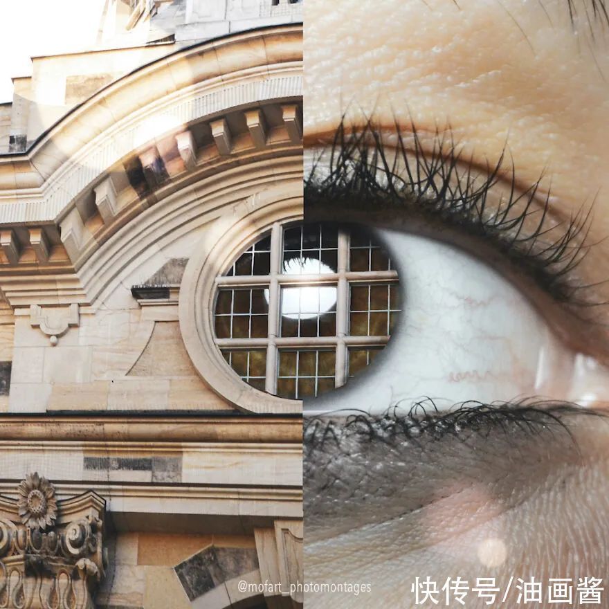 魔术表演!16幅关于眼睛的错觉创意,让你打开想象的翅膀,换一个视角看世界