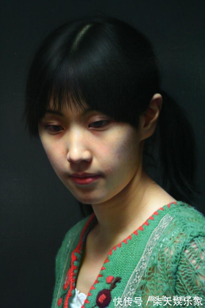 画家！冷军画了一幅人体画，画得过于真实，网友看完表示害羞看不下去