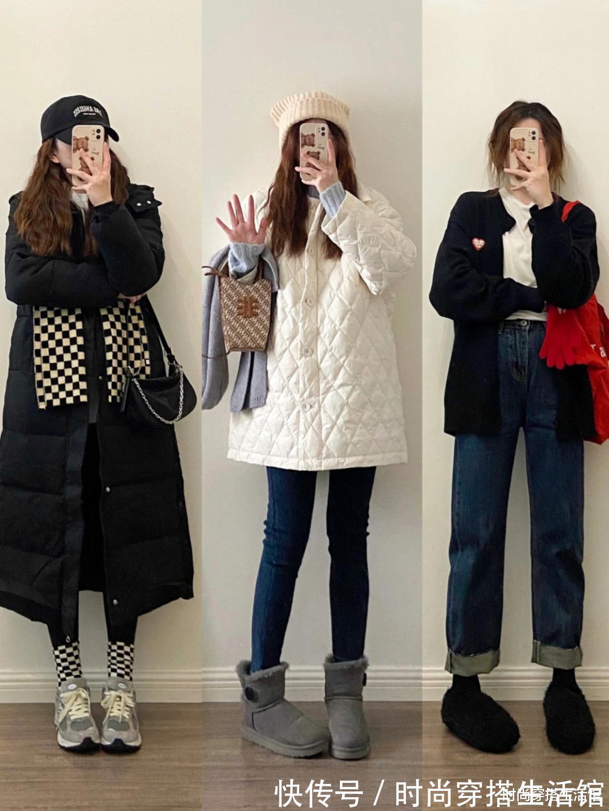 小脚裤|穿来穿去还是“羽绒服”更实用,学会这3个法则,轻松穿出好气质