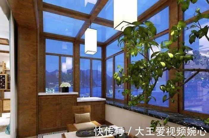 材料|阳台改茶室,一要做好布局划分,二要选好方案,三要注意两个问题