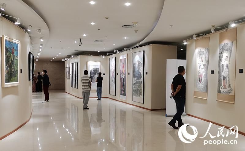 青海省|青海少数民族青年美术作品展在京开幕