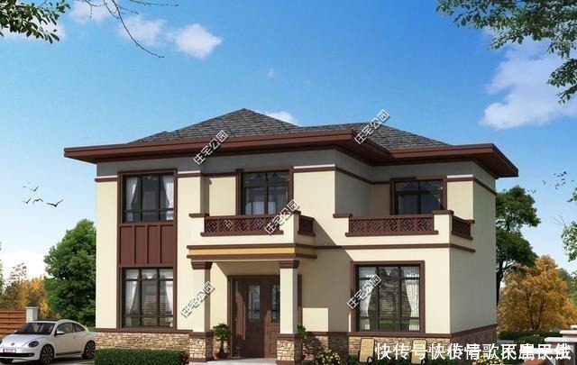 农村|宽12米，长10米地，怎么设计2层带堂屋的农村别墅呢！