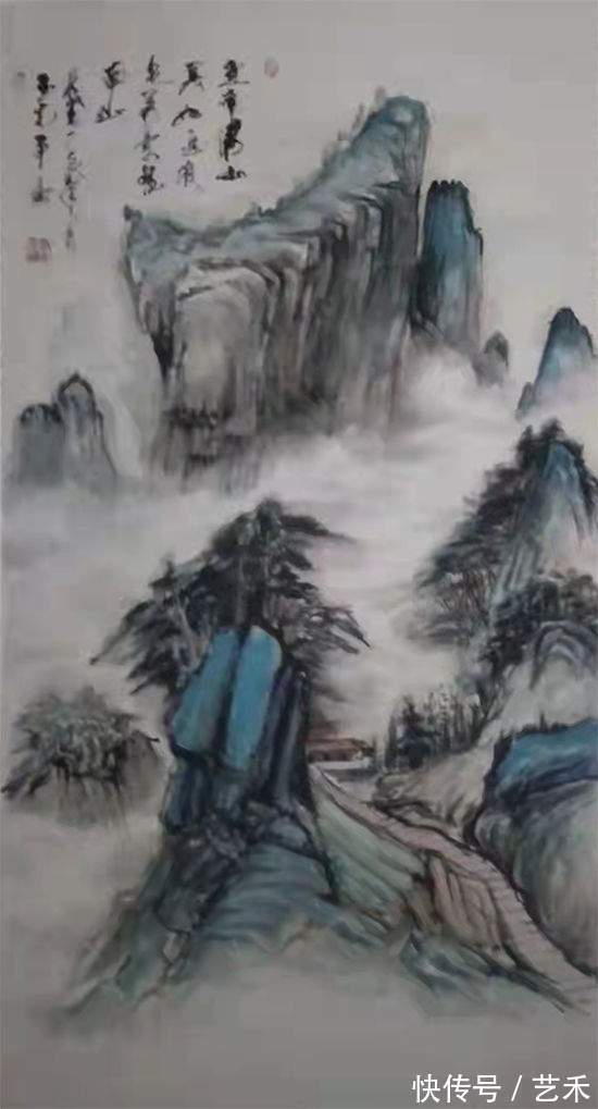 王先平#国家一级美术师王先平——一挥而就、意到笔随