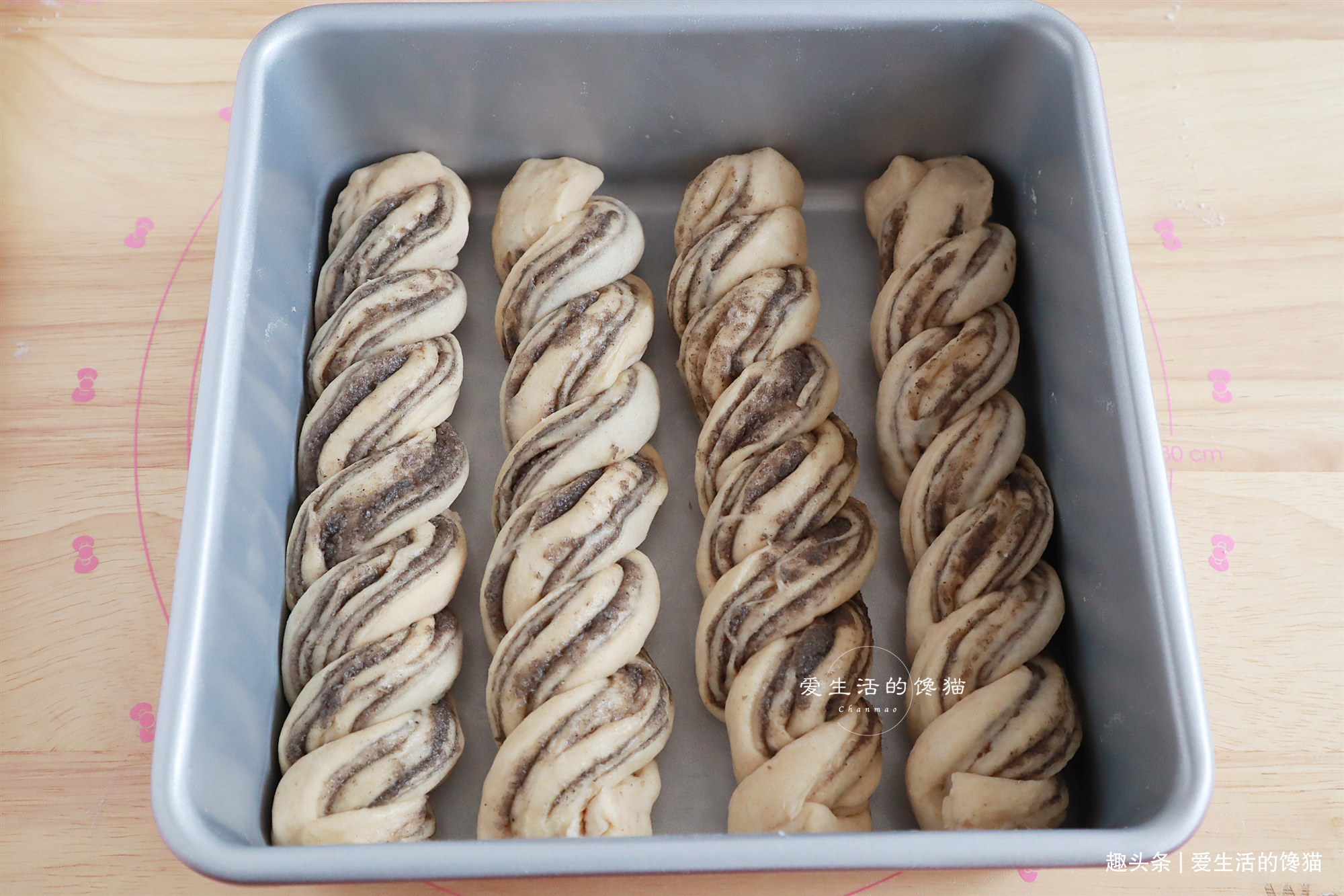 芝麻酱面包卷,柔软拉丝,超好吃,做法简单,小白也一次成功