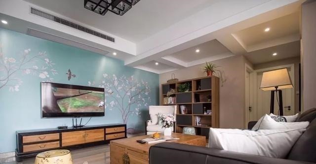 展示柜|新中式客厅电视墙,儒雅端庄,华丽大方!新中式客厅电视墙,儒雅端庄,华丽大方!