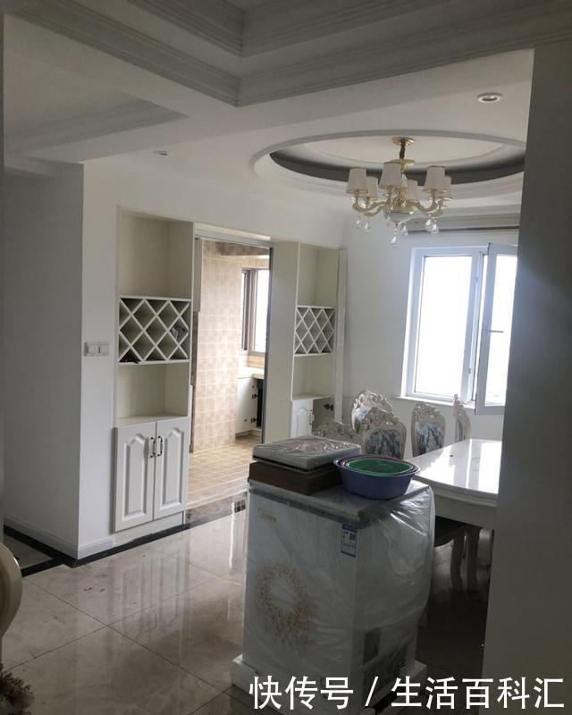 家具|新房通风结束正在打扫灰尘,20万包家具家电,客厅电视墙最漂亮