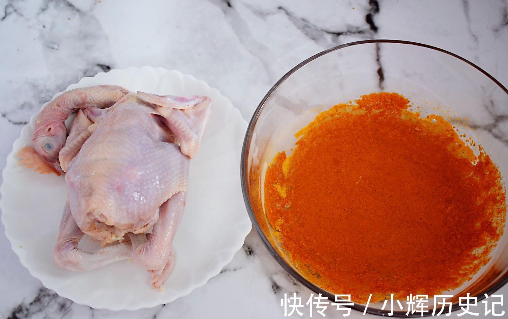 保鲜袋儿|奥尔良烤全鸡，香酥美味，干净健康