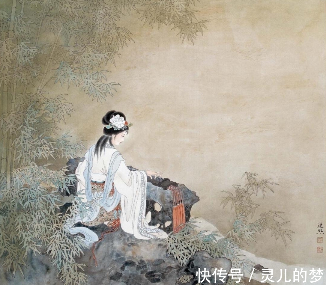 彭连熙$贾维泽:品读彭连熙工笔仕女画——连熙笔端画,万人手中风!