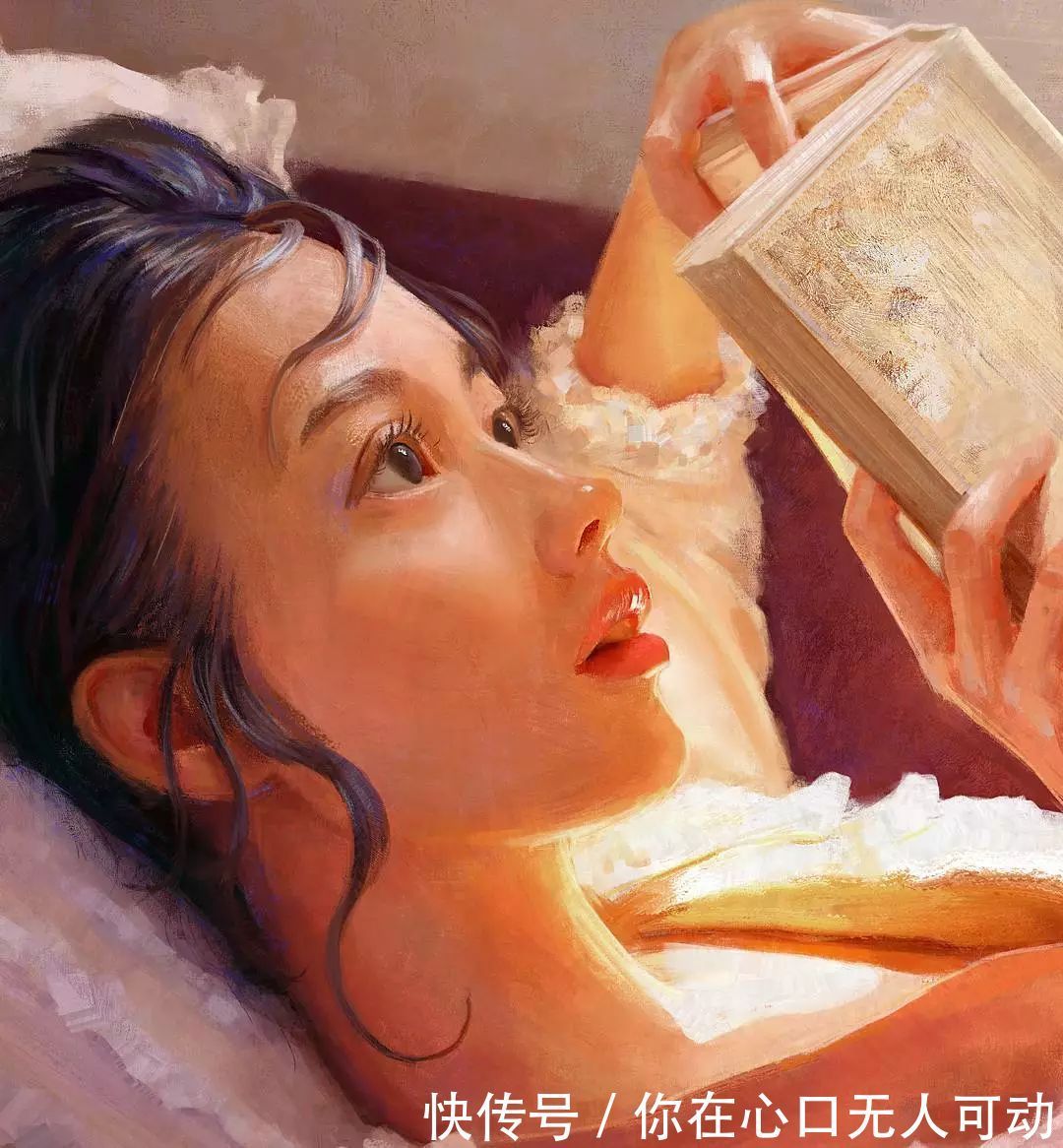 mandy!这三位艺术家的画中女子,楚楚动人,美若天仙