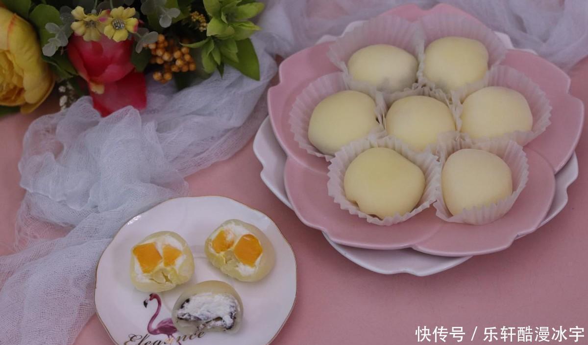 奥利奥雪媚娘|免烤箱,新手也能做好的奥利奥雪媚娘,自己做实惠又有料