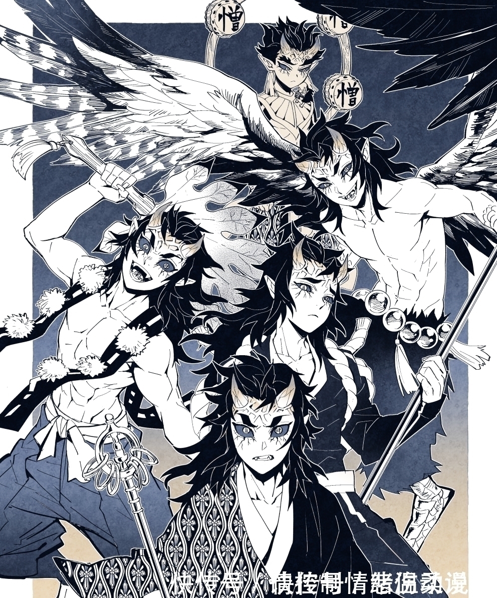 猗窝座|《鬼灭之刃》十二鬼月在无惨心中排行,不是能力强就得老板欢心哦