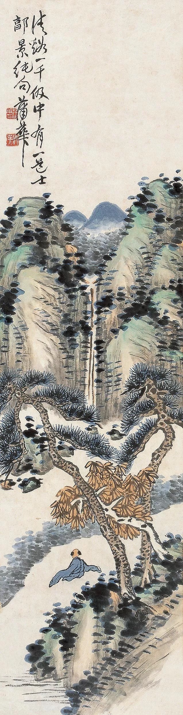 李复堂|疏懒散漫,人称“蒲邋遢”的蒲华:富于笔墨穷于命