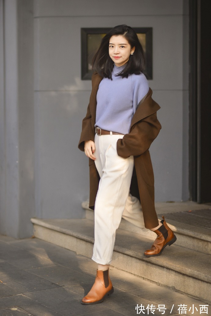 博主|大衣“买精不买多”,跟三木博主学,搭配裤子、半身裙超级显贵
