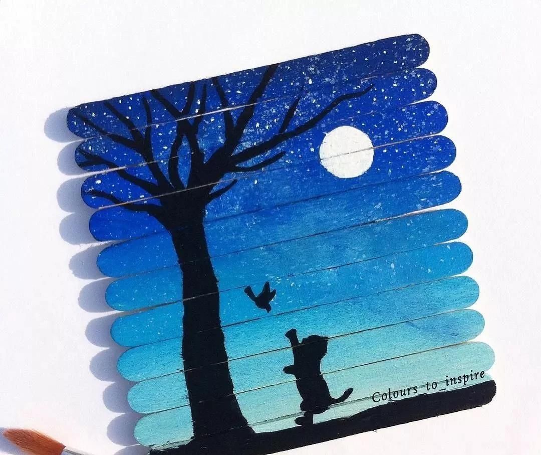 这些插画师用垃圾画画,居然还画这么好看