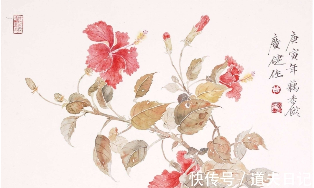 冷月#贾广健:作品被国家博物馆收藏,画风生动自然形神兼备