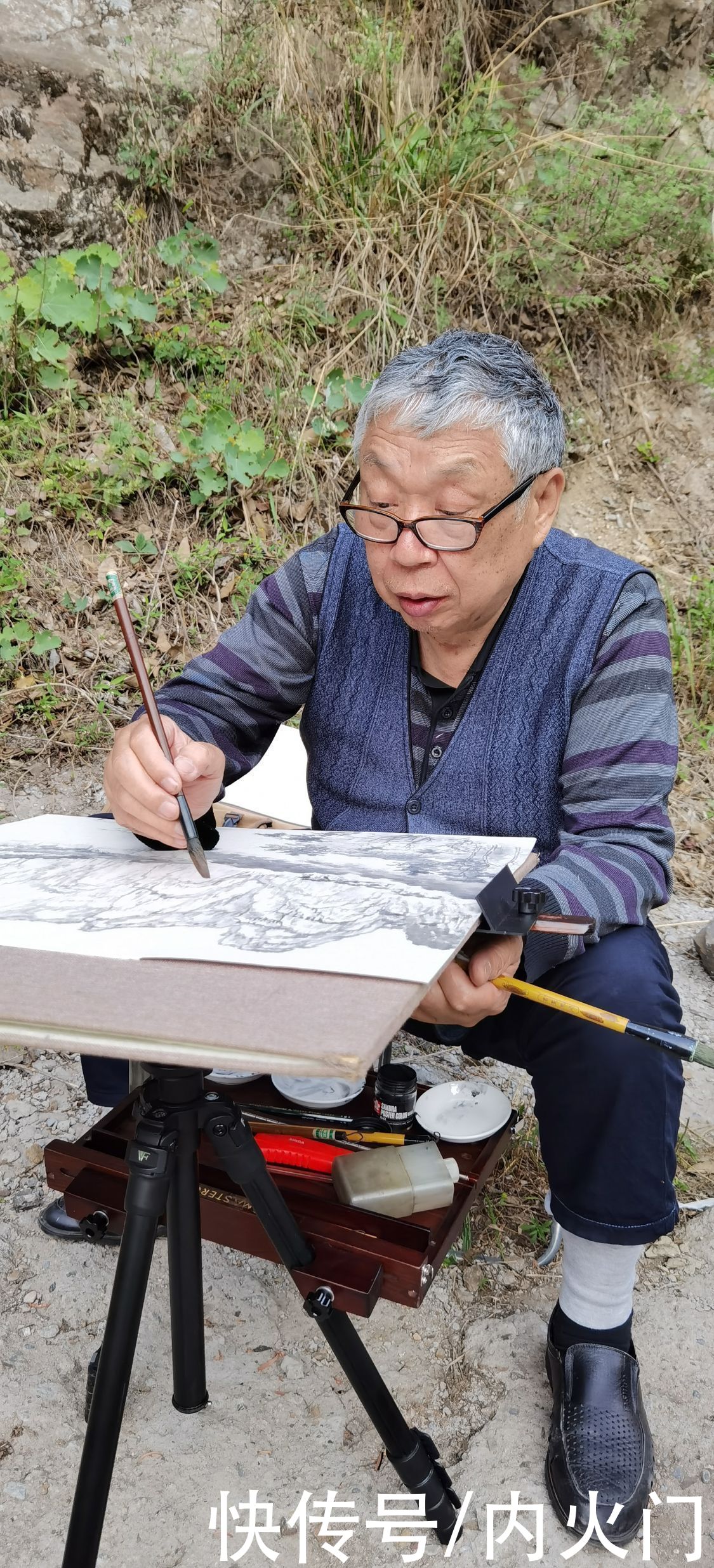 太行山|河南省花鸟画研究会走进太行山采风写生活动