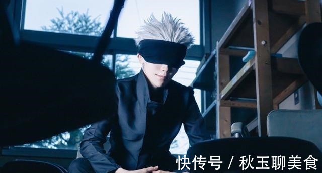 次元壁|帅小伙惊艳cos《咒术回战》五条悟!次元壁已打破!