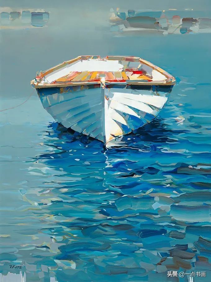 科特&他的绘画是光与色的交响乐,充满着前卫和时尚