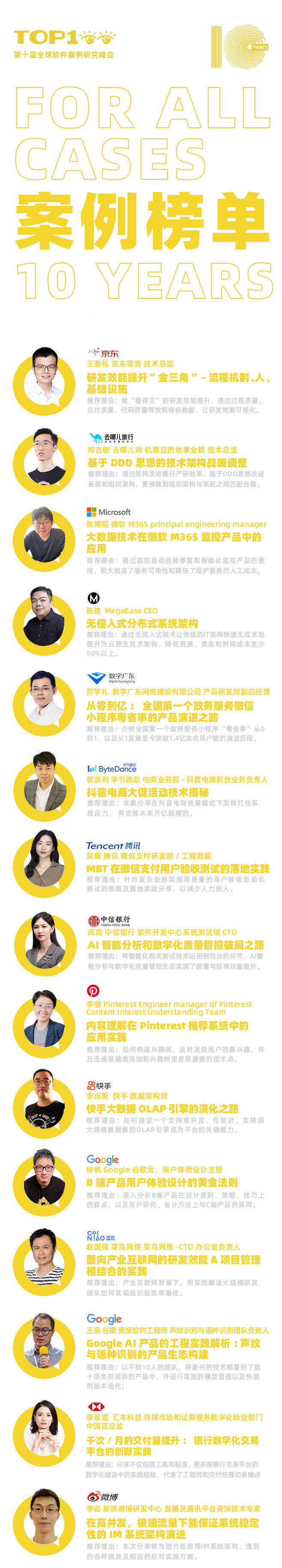 TOP100Summit|聚焦科技前沿，2021深度技术盘点，第十届TOP100Summit来了