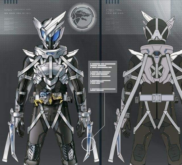 假面骑士龙骑|五位黑白色的假面骑士,假面骑士亚克和亡姐的狼形态很帅气!