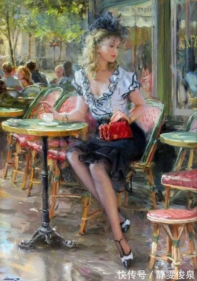 ·拉祖莫夫&他画的人体画，柔美迷人，网友：不打码，我都不好意思看