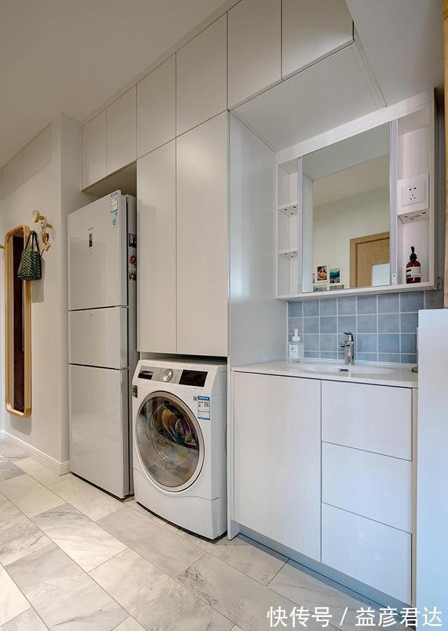 墙面|54㎡一居,书房在餐厅里,现代简约风+原木家居,温馨有颜值,服