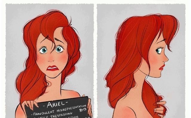 小矮人|白雪公主非法入侵被捕了?迪士尼公主都干了什么坏事