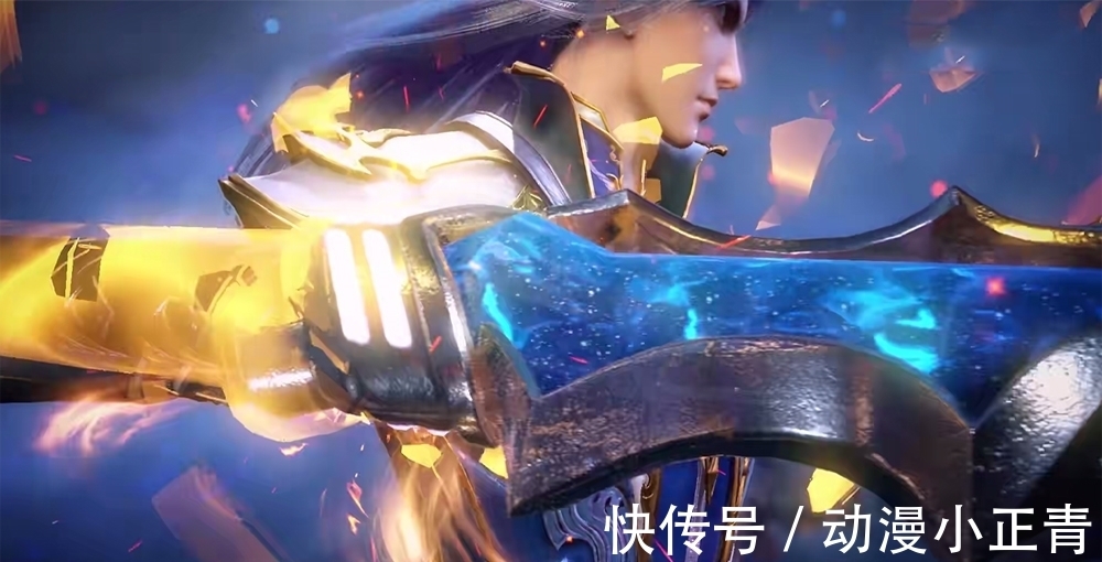 唐三|斗罗大陆:唐三的黄金三叉戟曝光,配合蓝绿色魂环绝了,颠覆认知