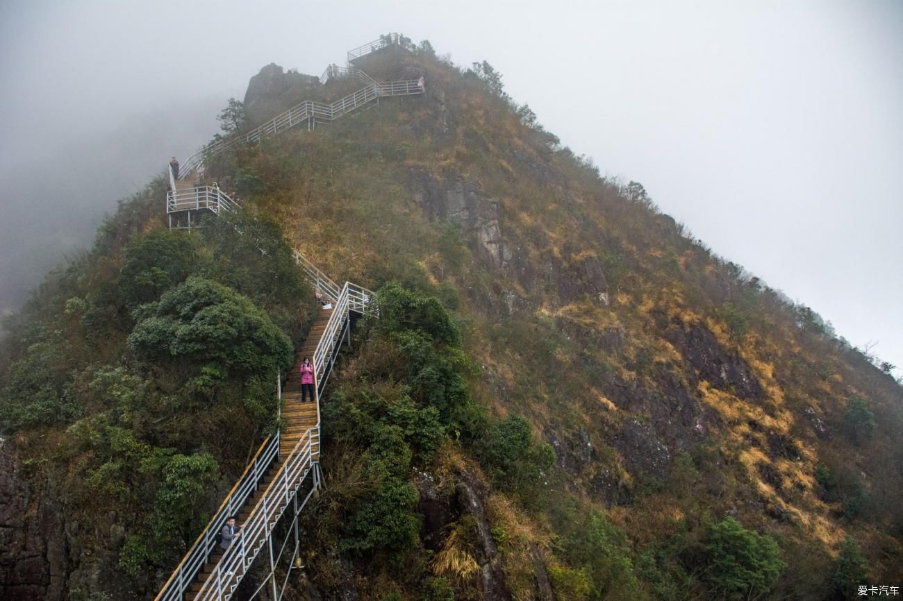 天梯|岭南第一险峰，梦幻金子山！