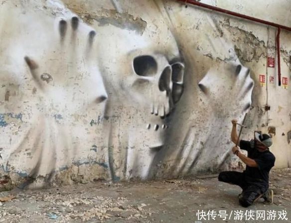 涂鸦$令人惊叹的错觉体验!30个逼真的街头涂鸦艺术太神奇