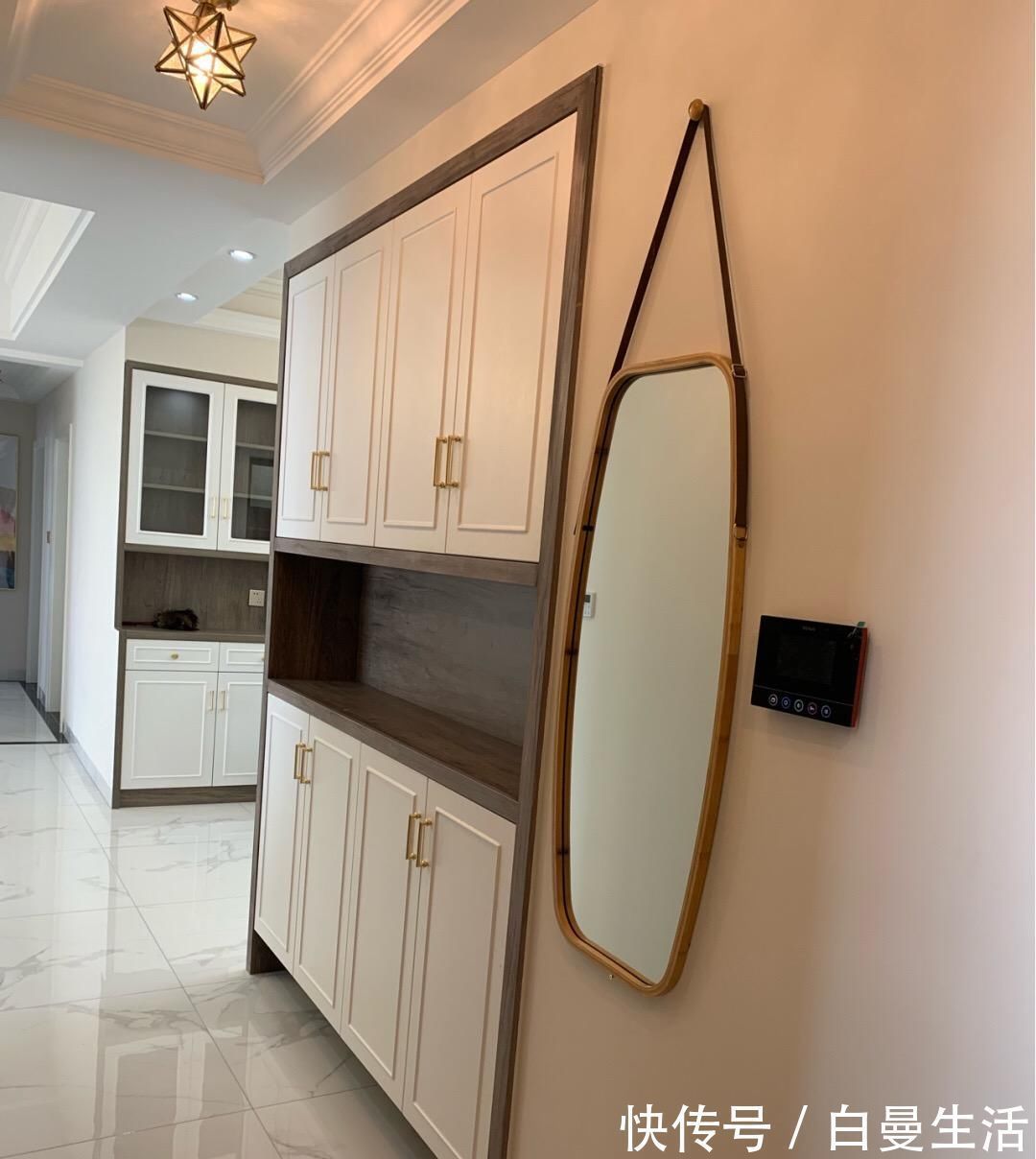 屋主|花了四个月终于完工,普通的装修,餐厅设卡座很实用,太聪明了