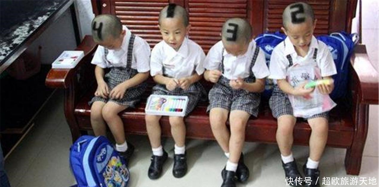 a461|夫妻一胎双胞胎女儿,二胎喜得四胞胎男娃,带6个娃逛街成风景