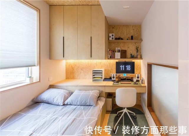 元素|64平简约风二居室,大量木质元素设计更加舒适和时尚