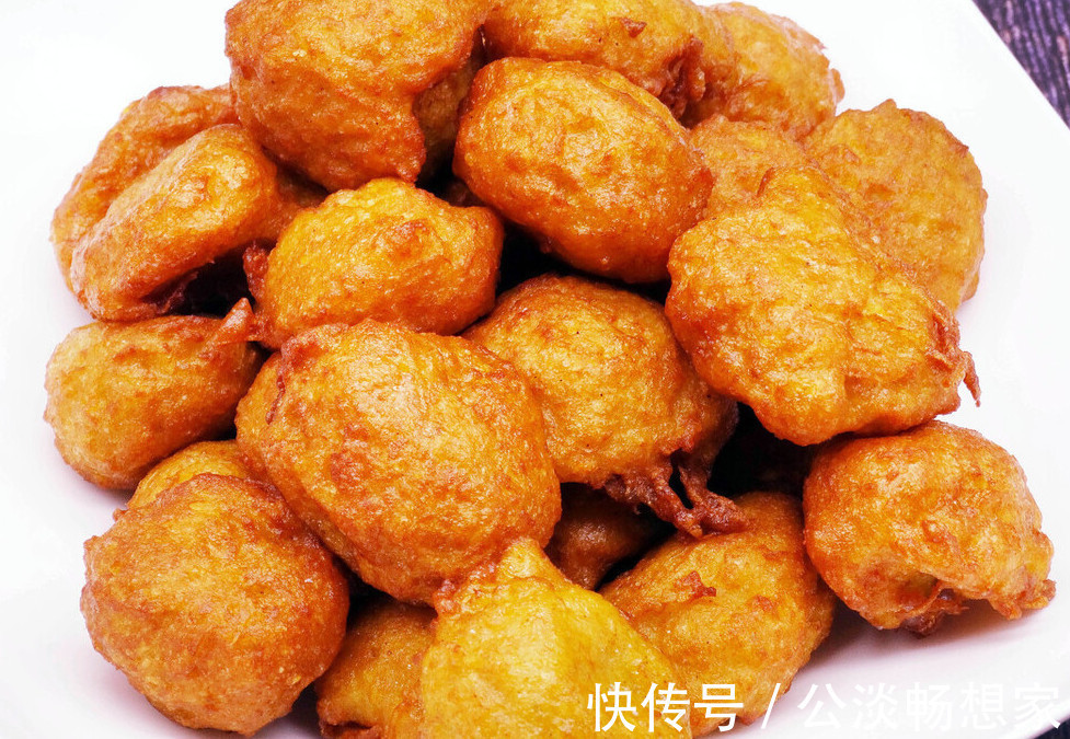 面粉|炸萝卜丸子要想酥脆，放淀粉还是放面粉教你正确方法，外酥里嫩