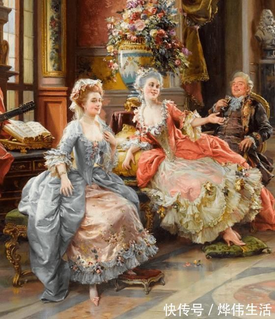 august@华丽的服饰,精美的人物,田园牧歌式的情感