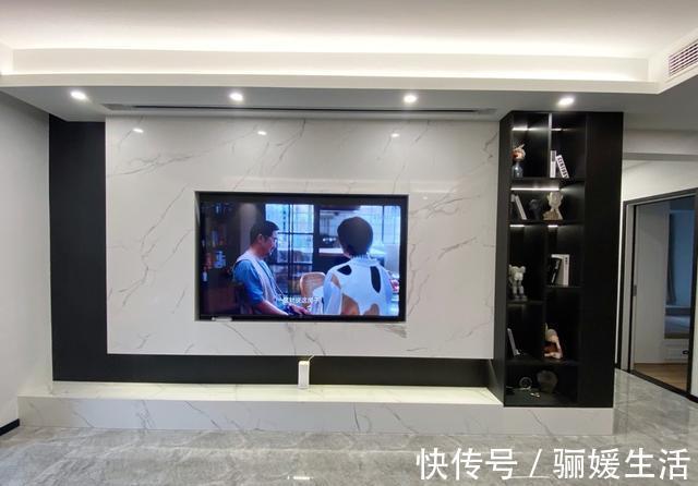 大理石|想要一个美观又大气的电视墙,但不懂如何设计!可以参考这六款