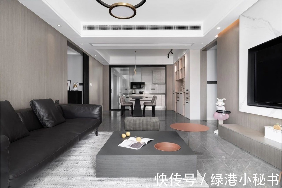 现代风|装修案例欣赏:质感设计必须学起来,十年都不过时!