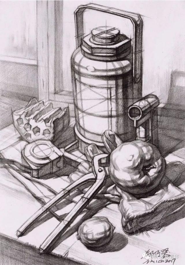 结构$画素描结构那么枯燥为什么还要画？这样想你就错了？