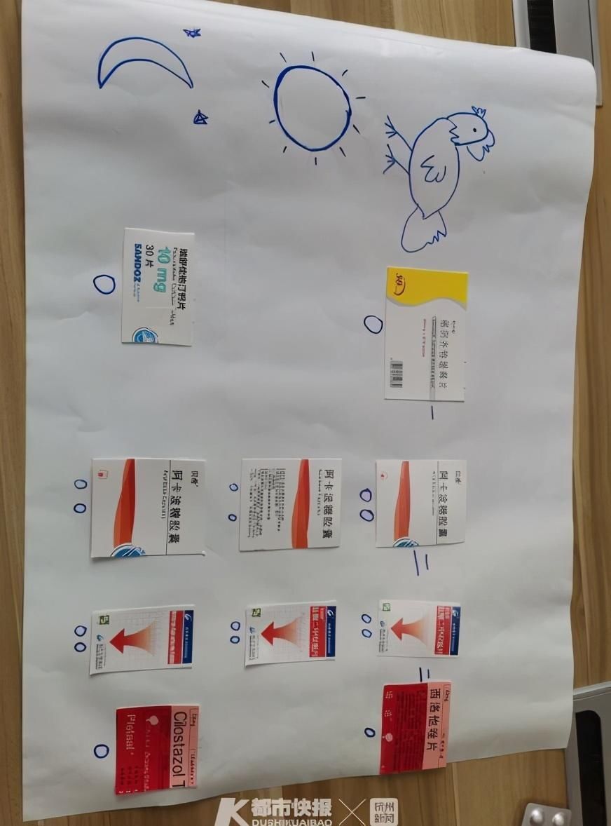  台州|公鸡是早晨，太阳是中午，台州一医生提醒老人按时服药的手画医嘱刷屏朋友圈