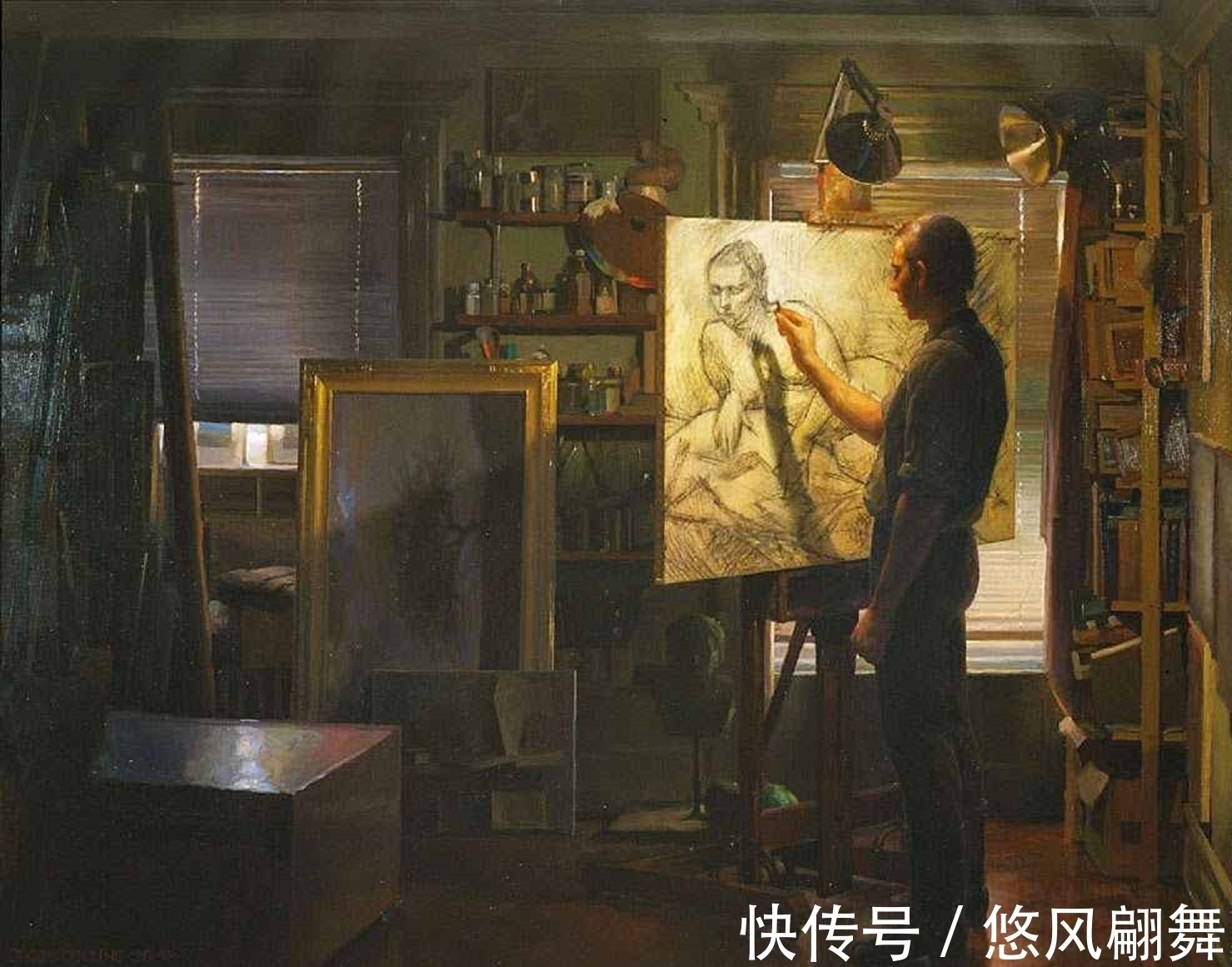 雅各布！精致细腻的人体肖像、风景、静物画作——重焕古典光辉的柯林斯