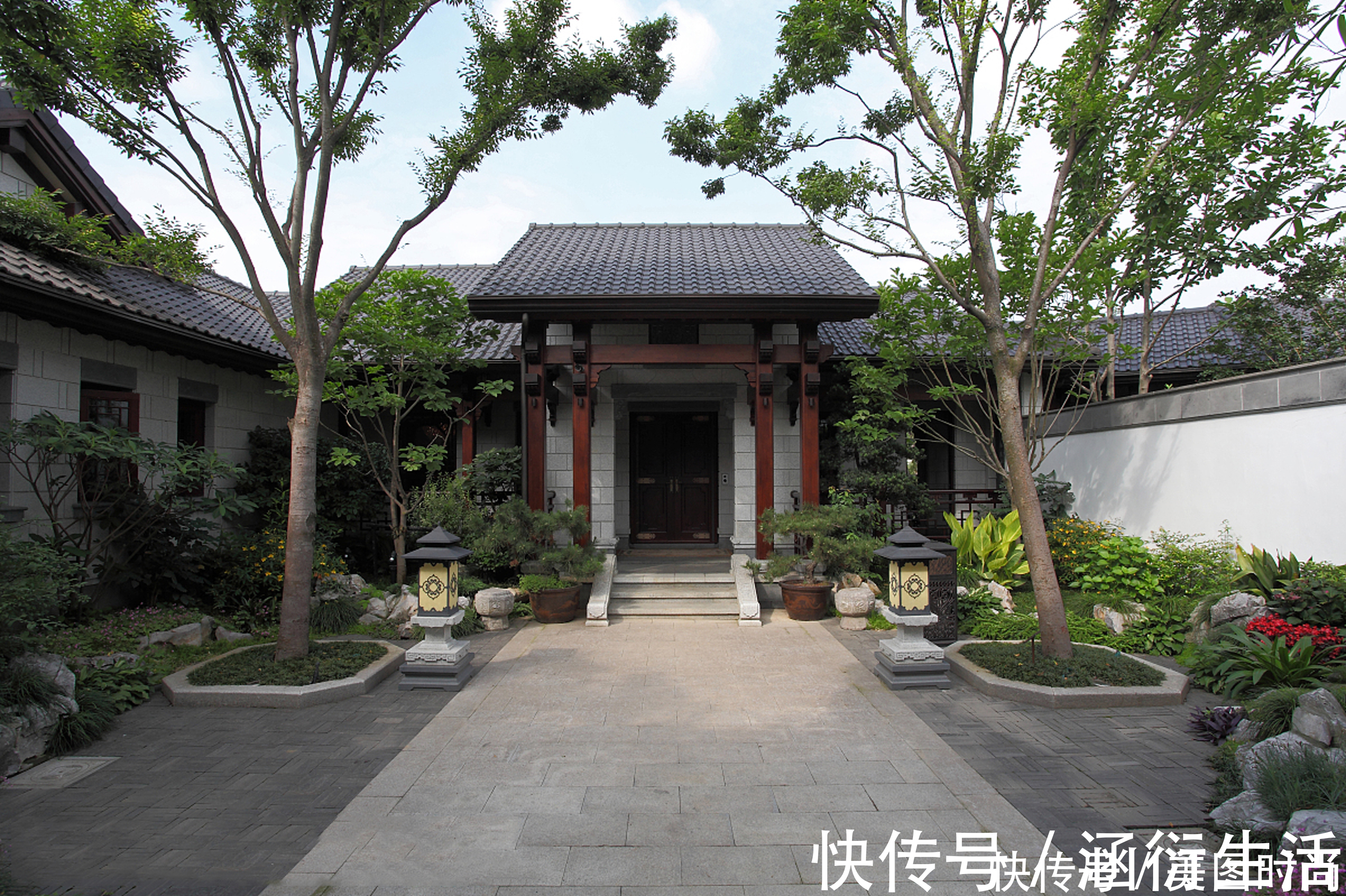 绿化区|6招圆你中式庭院梦,有院子一定要做成中式风格,充满意境之美