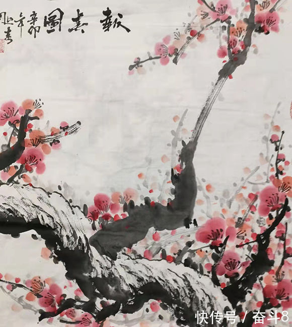 岳祥!画家范延春 笔墨意境 巍峨雄峻